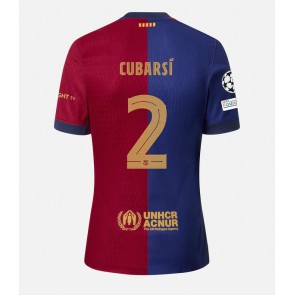 Barcelona Pau Cubarsi #2 Domaci Dres 2024-25 Kratak Rukavima